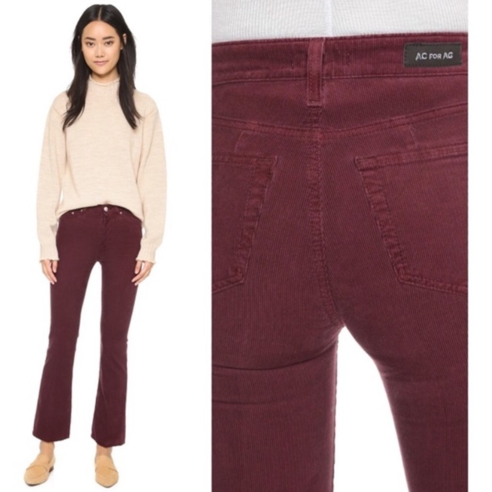 Alexa Chung for AG high waisted cords 24r